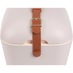 Geanta frigorifica Polarbox Gold, 12 litri, Polistiren AIRPOP, 5-15°C pana la 24 h, Roz/Auriu