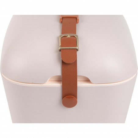 Geanta frigorifica Polarbox Gold, 12 litri, Polistiren AIRPOP, 5-15°C pana la 24 h, Roz/Auriu