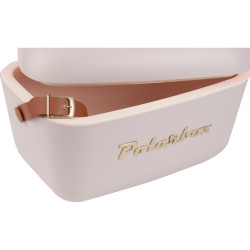 Geanta frigorifica Polarbox Gold, 12 litri, Polistiren AIRPOP, 5-15°C pana la 24 h, Roz/Auriu