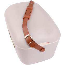 Geanta frigorifica Polarbox Gold, 12 litri, Polistiren AIRPOP, 5-15°C pana la 24 h, Roz/Auriu