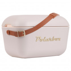 Geanta frigorifica Polarbox Gold, 12 litri, Polistiren AIRPOP, 5-15°C pana la 24 h, Roz/Auriu