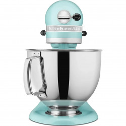 Mixer planetar KitchenAid Artisan Elegance 5KSM125EMI, 300 W, 4,8 l, transmisie directă, 10 viteze, turcoaz