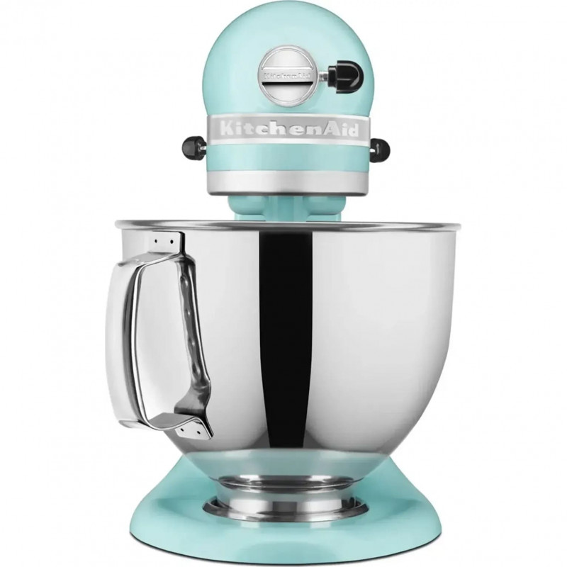 Mixer planetar KitchenAid Artisan Elegance 5KSM125EMI, 300 W, 4,8 l, transmisie directă, 10 viteze, turcoaz