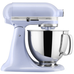 Mixer planetar KitchenAid Artisan Elegance 5KSM125ELR Lavander Cream, 300 W, 4,8 l, Transmisie directa, 10 viteze, Violet