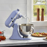 Mixer planetar KitchenAid Artisan Elegance 5KSM125ELR Lavander Cream, 300 W, 4,8 l, Transmisie directa, 10 viteze, Violet