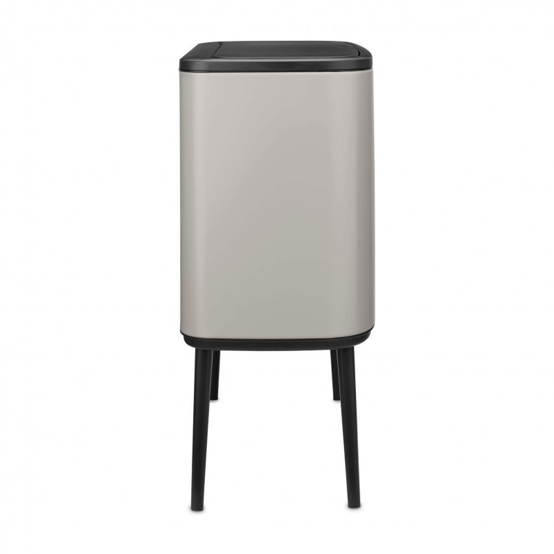 Coș de gunoi Brabantia Bo Touch 1010454, 3x11 l, deschidere lină și silențioasă, deschidere largă, gri
