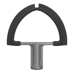 Mixer planetar KitchenAid Artisan 5KSM70SHXEAC Almond cream, 375 W, 6,6 l, 11 viteze, 67 de puncte de contact, Ridicare bol, Viteză speciala „Fold”, Flex Edge, Crem