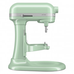 Mixer planetar KitchenAid Artisan 5KSM60SPXEPT Pistachio, 375 W, 5,6 l, 11 viteze, 67 de puncte de contact, Ridicare automata a bolului, Viteza speciala pentru incorporare, Verde deschis