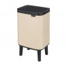 Coș de gunoi Brabantia Bo Small Hi 1010460, 4 l, Deschidere lină și silențioasă, Bază antiderapantă, Bej