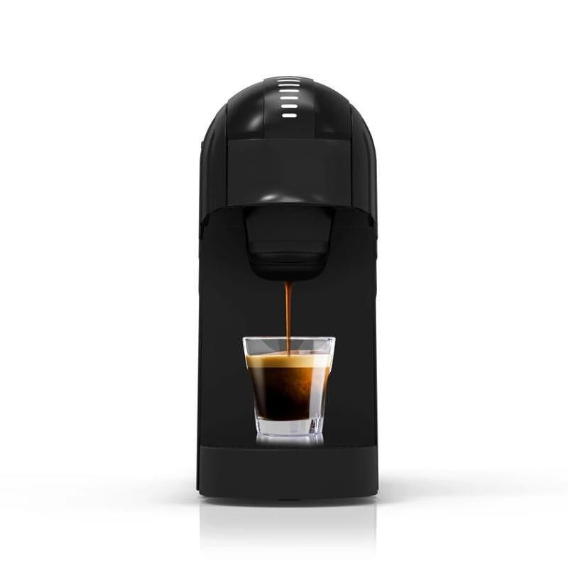La mâna a doua: Espressor cu capsule 7in1 Crown CCM-1530B, 1400 W, 20 bar, 0.9 L, 7 adaptoare, Indicatoare LED, Controlul lungimii cafelei, Negru
