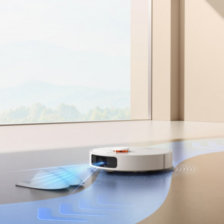 La mâna a doua: Aspirator robot Xiaomi X20+, 6000 Pa, 140 min, 0.35/4 l, Functie Mop, Statie de autogolire, Navigatie LDS, Evitarea obiectelor, Aplicatie mobila, Alb