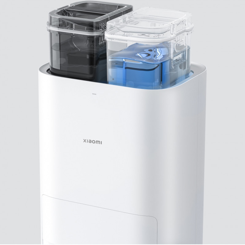 La mâna a doua: Aspirator robot Xiaomi X20+, 6000 Pa, 140 min, 0.35/4 l, Functie Mop, Statie de autogolire, Navigatie LDS, Evitarea obiectelor, Aplicatie mobila, Alb