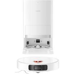 La mâna a doua: Aspirator robot Xiaomi X20+, 6000 Pa, 140 min, 0.35/4 l, Functie Mop, Statie de autogolire, Navigatie LDS, Evitarea obiectelor, Aplicatie mobila, Alb
