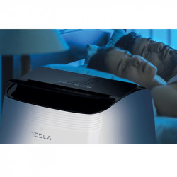 La mâna a doua: Aer condiționat mobil Tesla TTMYW-12CHW, 1780W, 3 trepte, Funcție de încălzire, WiFi, LED, Umidificare, Telecomandă, Alb