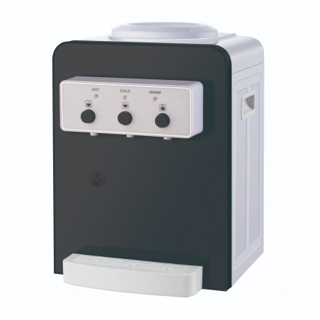 Second hand: Dozator de apa Elite WDE-2522BL, 80/550W, 8-95°C, 3 robinete cald/rece/temperatura camerei, , Electronic, Negru