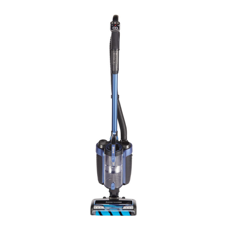 La mâna a doua: Aspirator vertical SHARK ICZ300EU T, 450W, 0.6 L, Autonomie 60 min, Baterie, LED, HEPA, Albastru