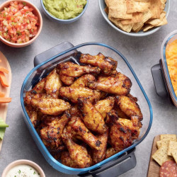 La mâna a doua: Friteuza cu aer cald portabila 4in1 Ninja CRISPi FN101EUGY, 1700W, 3.8l, 6 portii, 2 recipiente din sticla, 4 programe, Fara PFAS si BPA, Albastru inchis