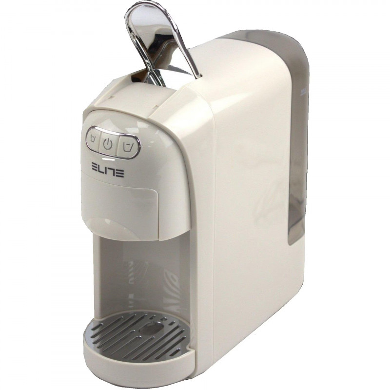 La mâna a doua: Espressor pentru cafea macinata si capsule 3in1 Elite CCM-1279CR, 1400W, 0.7 l, 3 adaptoare, 20 bar, Crem