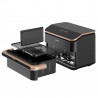 La mâna a doua: Friteuza cu aer cald Cosori Dual Blaze TwinFry CAF-TF101S, 10 L, 6 programe, 240°C, Timer, ThermoIQ, Negru