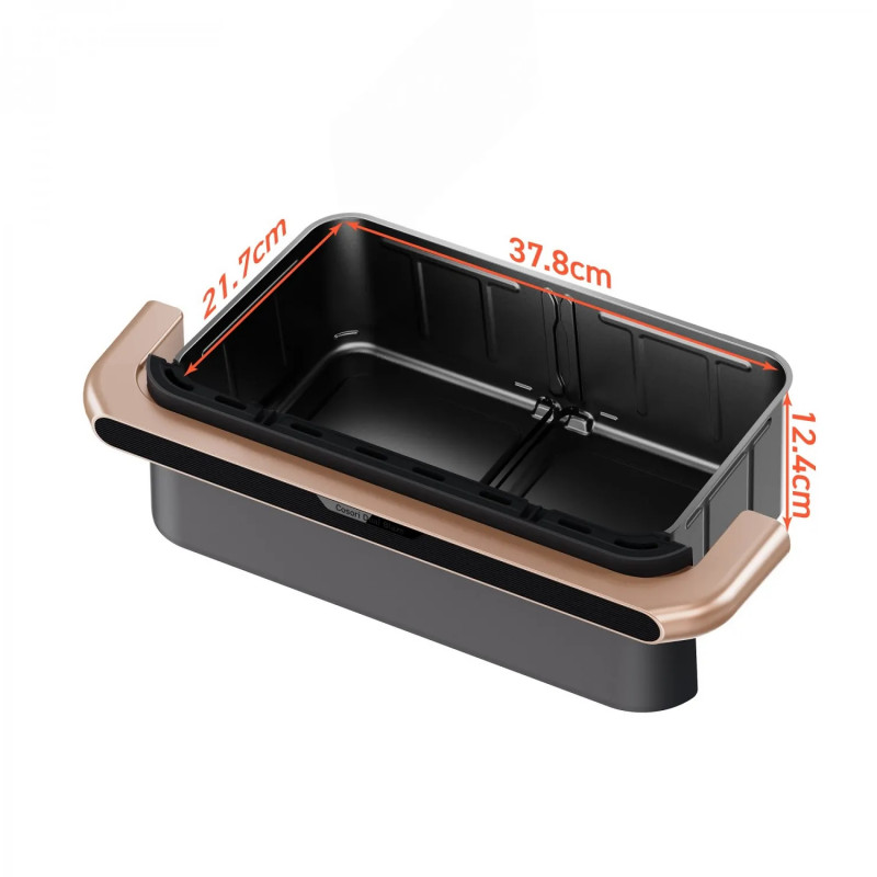 La mâna a doua: Friteuza cu aer cald Cosori Dual Blaze TwinFry CAF-TF101S, 10 L, 6 programe, 240°C, Timer, ThermoIQ, Negru