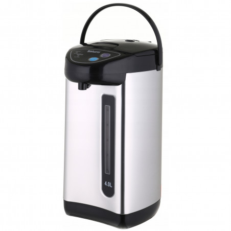La mâna a doua: Termos electric Saturn ST-EK0035, 750W, 4 L, Baza rotativa, Protectie termica fara apa, Inox