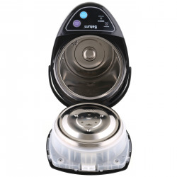 La mâna a doua: Termos electric Saturn ST-EK0035, 750W, 4 L, Baza rotativa, Protectie termica fara apa, Inox