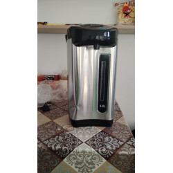 La mâna a doua: Termos electric Saturn ST-EK0035, 750W, 4 L, Baza rotativa, Protectie termica fara apa, Inox