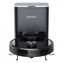 La mâna a doua: Robot aspirator cu statie de golire Lubluelu SL60 Plus, 42W, Mop, LiDAR, Wi-Fi, Alexa, Autonomie 120 min., 2600 mAh, Negru