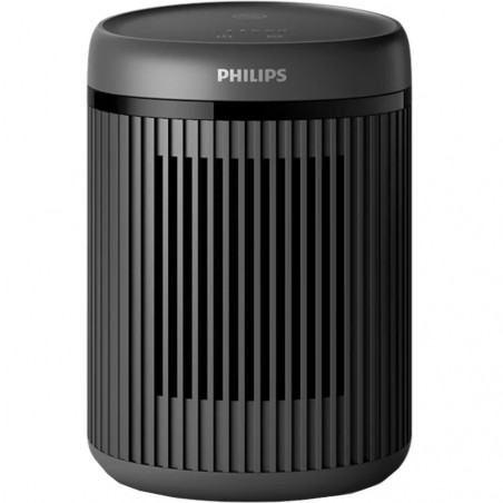 La mâna a doua: Ventilator-suflantă cu încălzire ceramică Philips CX2120/01, 600/1500 W, Pentru până la 15m2, 3 setări de temperatură, Protecție la răsturnare, Negru