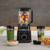 La mâna a doua: Blender 3in1 Ninja TB401EU, 1200W, 2.1 L, 10 viteze + moduri, Timer, LED, Tehnologie BlendSense, Fara BPA, Negru