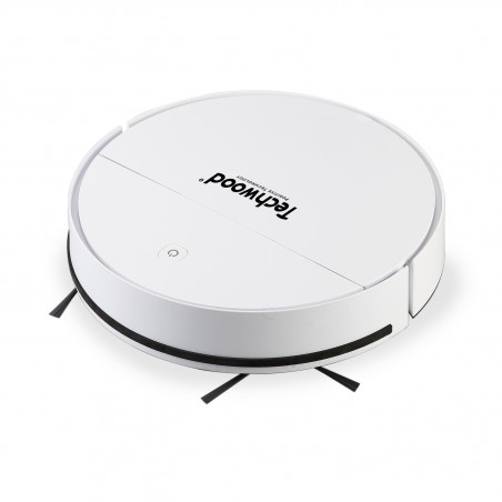 La mâna a doua: Aspirator robo 2 în 1 Techwood TAR-2031, 450 Pa, 350 ml, Mop, Autonomie 90 min, Alb