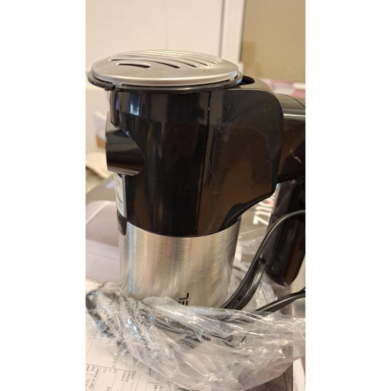 La mâna a doua: Mixer de mana Tesla MX301BX, 300W, 5 viteze, Turbo, Inox/Negru