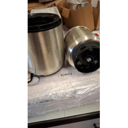 La mâna a doua: Rasnita de cafea cu aparat de spumat lapte First Austria FA-5486-1, 200 W, 70 g, 2 viteze, 2 lame, Inox