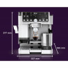 La mâna a doua: Espressor automat Ninja Luxe Café Pro TES701EU 3 în 1, 1650W, 15 bar, Boabe de cafea 250 g, 2 l, Barista Assist, 5 setări pentru spuma, 9 tipuri de espresso, Inox