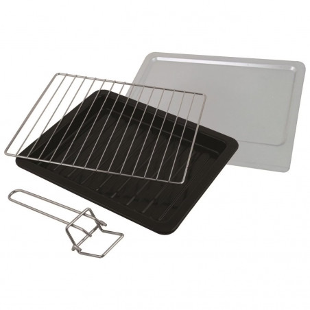 La mâna a doua: Cuptor electric Esperanza EKO008N, 1280W, 20 l, 100-230C, Timer 60 min, Negru