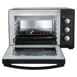 La mâna a doua: Cuptor electric Esperanza EKO008N, 1280W, 20 l, 100-230C, Timer 60 min, Negru