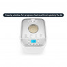 La mâna a doua: Masina de facut paine Crown CBM-6511, 600W, 1L, 19 programe, Timer, Afisaj LCD, Memorie, Alb