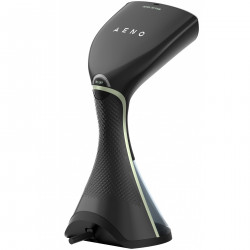 La mâna a doua: Aparat de calcat cu aburi AENO AGS0003, 1500 W, 0.250 L, 3 trepte, Inaclzire rapida, 180C, Negru