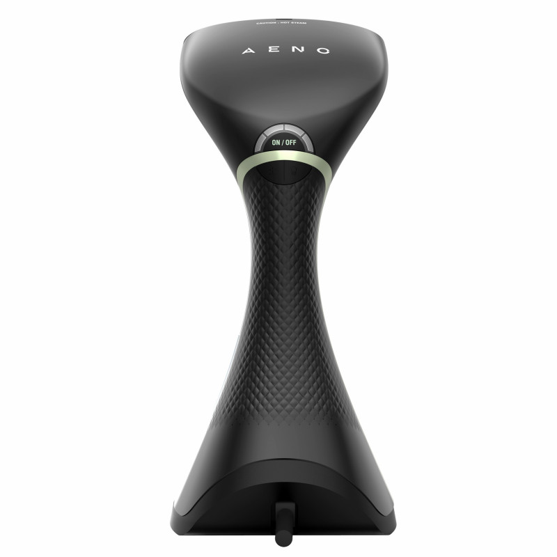 La mâna a doua: Aparat de calcat cu aburi AENO AGS0003, 1500 W, 0.250 L, 3 trepte, Inaclzire rapida, 180C, Negru