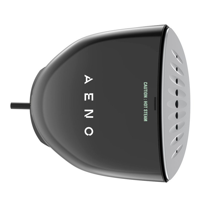 La mâna a doua: Aparat de calcat cu aburi AENO AGS0003, 1500 W, 0.250 L, 3 trepte, Inaclzire rapida, 180C, Negru