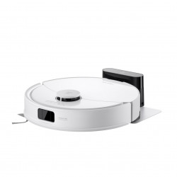 La mâna a doua: Aspirator robot Roborock Q10 PF, 10.000 Pa, 150 min, 0,35 L, Wi-Fi, Uscat/umed, Ridicare automata a mopului, LiDAR 360°, Cartografiere 3D, Control vocal, Alb