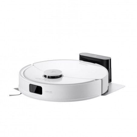 La mâna a doua: Aspirator robot Roborock Q10 PF, 10.000 Pa, 150 min, 0,35 L, Wi-Fi, Uscat/umed, Ridicare automata a mopului, LiDAR 360°, Cartografiere 3D, Control vocal, Alb