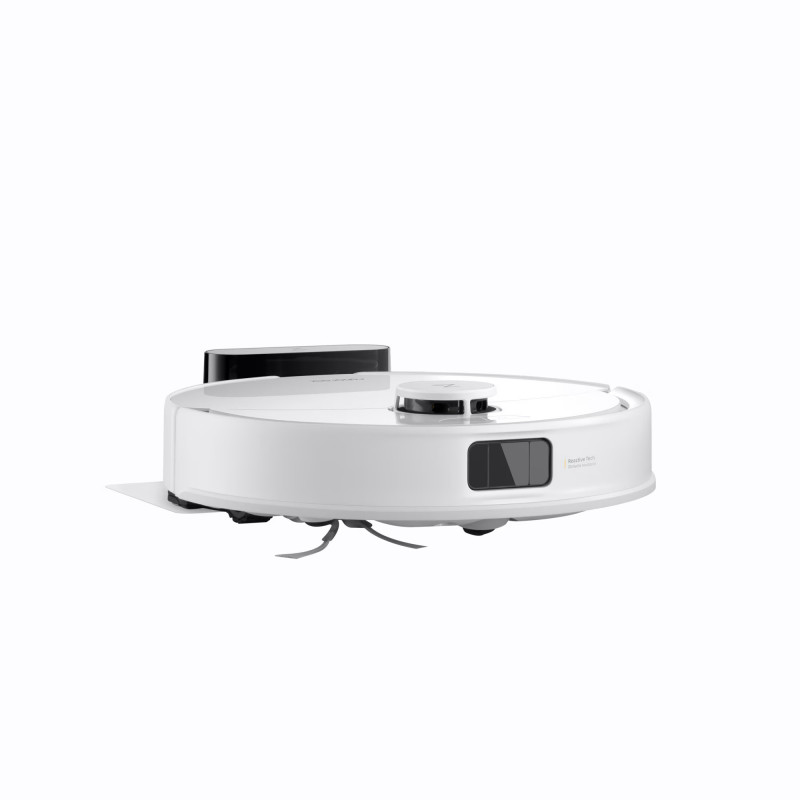 La mâna a doua: Aspirator robot Roborock Q10 PF, 10.000 Pa, 150 min, 0,35 L, Wi-Fi, Uscat/umed, Ridicare automata a mopului, LiDAR 360°, Cartografiere 3D, Control vocal, Alb
