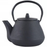 La mâna a doua: Ceainic din fonta cu 2 cani Kinghoff KH 1846, 1 L, Filtru, Inductie, Negru