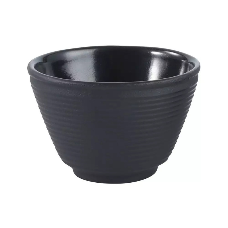 La mâna a doua: Ceainic din fonta cu 2 cani Kinghoff KH 1846, 1 L, Filtru, Inductie, Negru