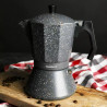 La mâna a doua: Cafetiera moka Klausberg KB 7547, 9 cesti, Inductie, Marmura gri
