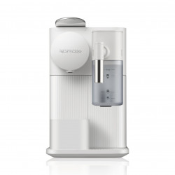 La mâna a doua: Espressor cu capsule DeLonghi EN510W, 1450W, 19 bar, 1 l, Nespresso, Auto shut-off, Alb