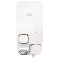 La mâna a doua: Espressor cu capsule DeLonghi EN510W, 1450W, 19 bar, 1 l, Nespresso, Auto shut-off, Alb