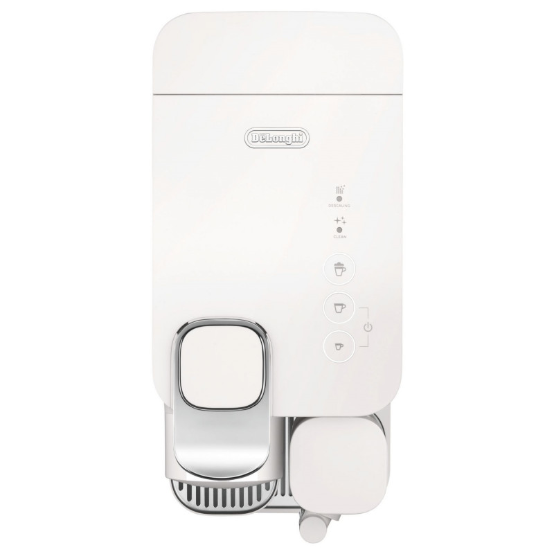 La mâna a doua: Espressor cu capsule DeLonghi EN510W, 1450W, 19 bar, 1 l, Nespresso, Auto shut-off, Alb