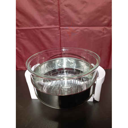La mâna a doua: Cuptor cu halogen si convectie Esperanza Quasar EKO003, 1400W, 18 litri, Timer, 250C, alb